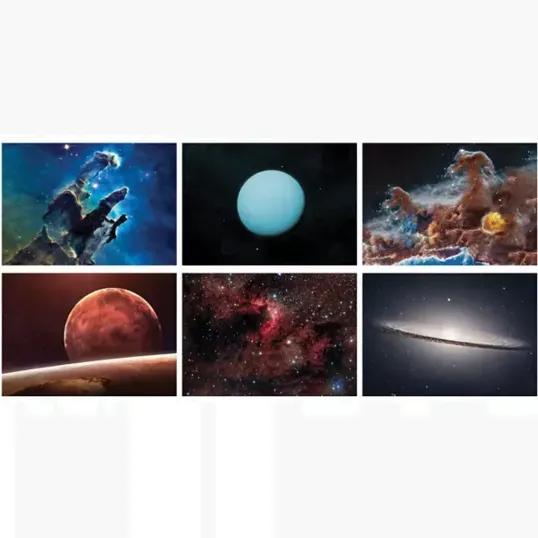 Images From Space Spiral Wall Calendar — view 5