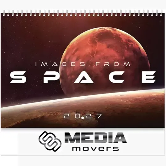 Images From Space Spiral Wall Calendar — view 2