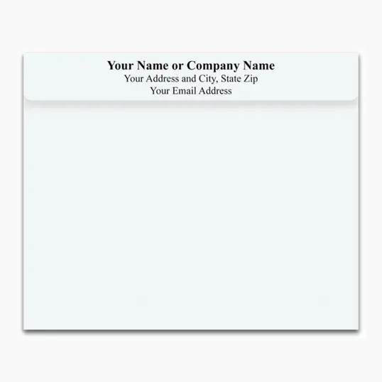 Fastick Wall Calendar Envelope with Imprint