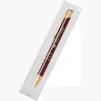 Delane Gold Cello-Wrapped Ballpoint Pen