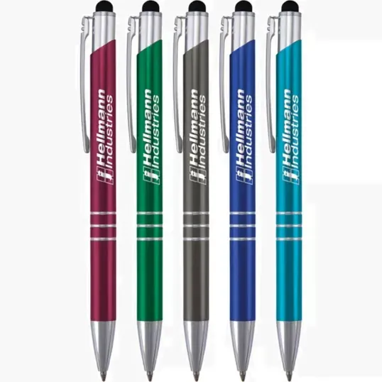 Delane Classic Stylus Pen, Retractable Ballpoint — view 3