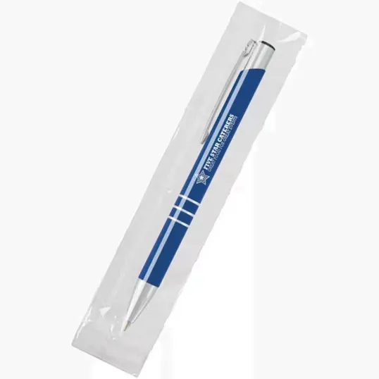 Delane Soft-Tech Cello-Wrapped Click Pen