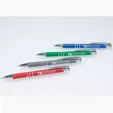 Delane Soft-Tech Cello-Wrapped Click Pen — view 3