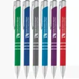 Delane Soft-Tech Cello-Wrapped Click Pen — view 2