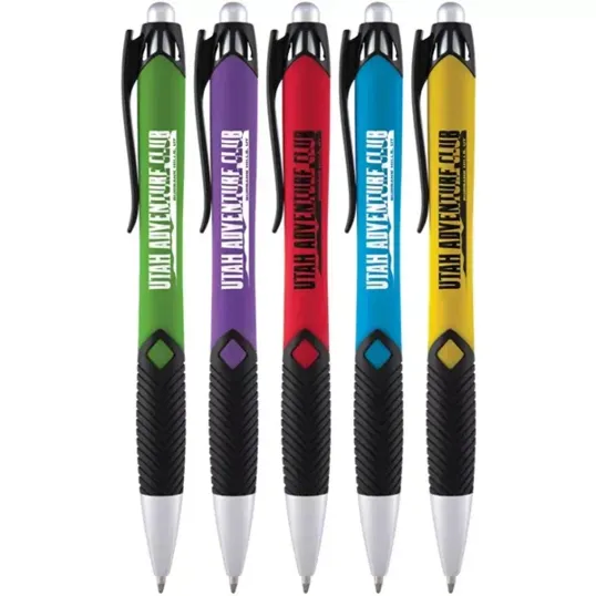 Burbank Softex Cello Wrapped Retractable Pen — view 3