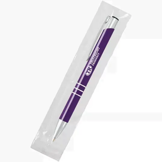 DELANE® Softex Gel-Glide Retractable Pen with Cello Wrap