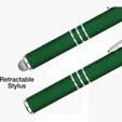 Saratoga Touch Free Stylus Pen with Antimicrobial Finish — view 2