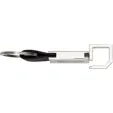 Traverse Keychain with Leatherette Detailing — view 5
