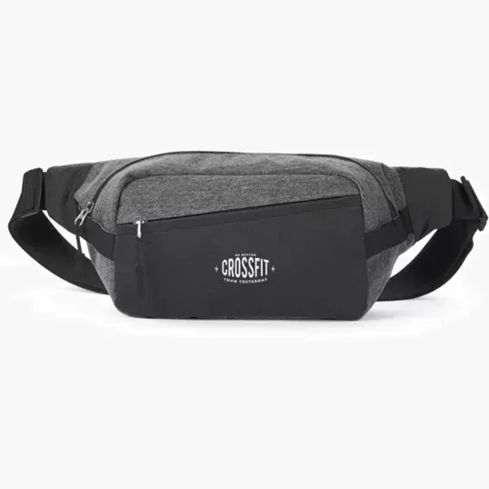 Sling Waist Bag in Cool Gray