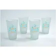 Frosted Pint Glass Gift Set of 4 — view 3