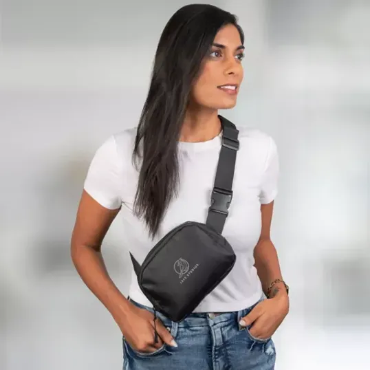 Saratoga Belt Bag with Adjustable Crossbody Strap — view 2