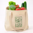 Saratoga Recycled Cotton Tote, 10 oz — view 2
