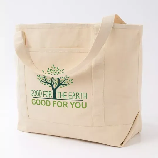 Saratoga Full Color Recycled Cotton Tote, 10 oz.