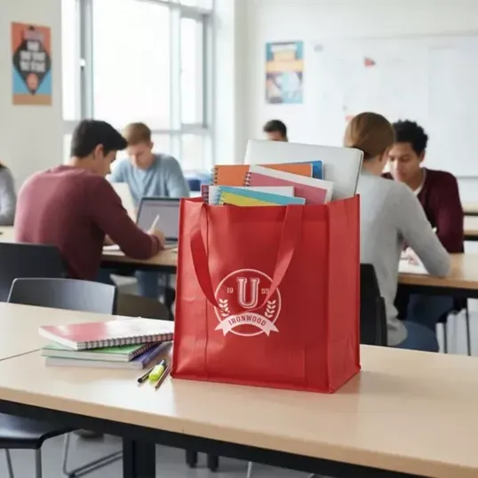 Colossal Grocery Tote Bag, Screen Printed — view 3