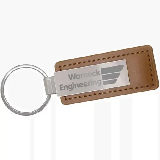 Dual Leatherette Keychain Gift Set — view 3