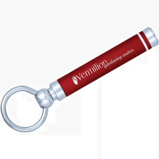 Showcase Softex Keychain with Chrome Accents