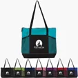 Zippered Canvas Tote Bag — view 3