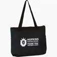 Zippered Canvas Tote Bag — view 2