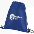 Silver Tone Drawstring Bag — view 2
