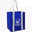 Colossal Grocery Tote with Color Straps — view 2