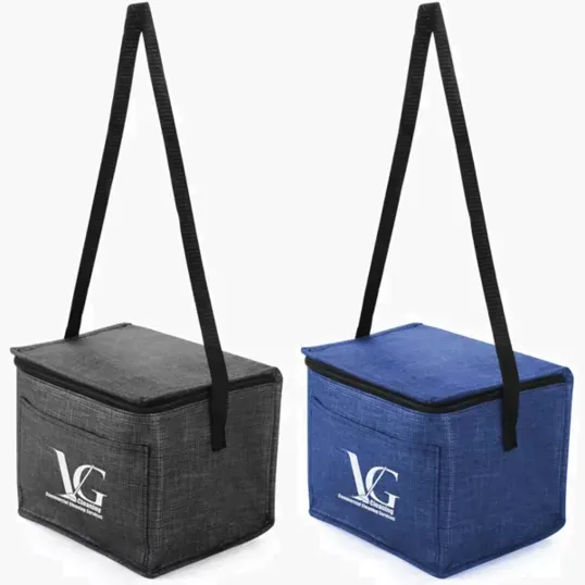 Silver-Tone Cooler Bag — view 5
