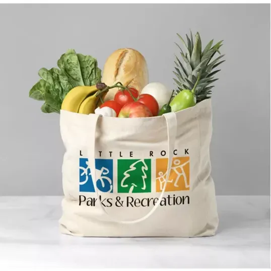 Full Color Cotton Canvas Tote — view 3