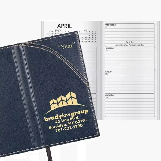 Torino Classic Weekly Pocket Calendar