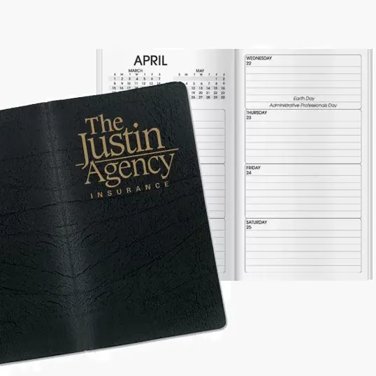 GNU Classic Weekly Pocket Calendar
