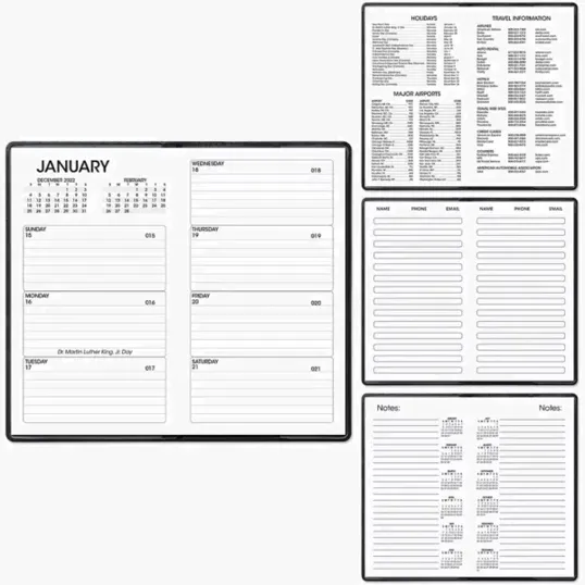 Skyline Classic Weekly Pocket Planner — view 7