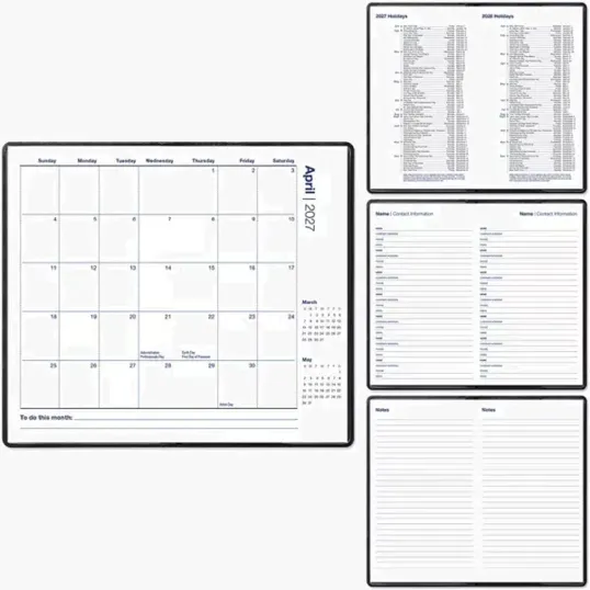 Tuscany Classic Monthly Pocket Calendar — view 3