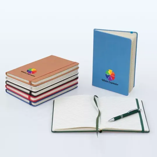 Bella Luna Faux Leather Journal, 5.75 x 8.25, Full Color — view 4