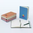 Bella Luna Faux Leather Journal, 5.75 x 8.25, Full Color — view 4