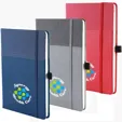 Full Color Newport Journal, 5.85 x 8.25 Faux Leather Notebook — view 6