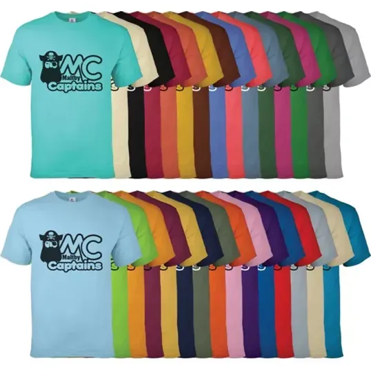 100% Cotton Colored T-Shirt — view 4