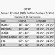 100% Cotton Colored T-Shirt — view 5