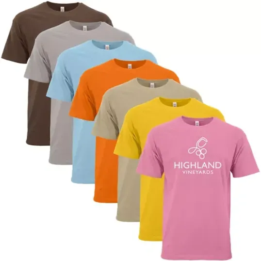 M&O Unisex Gold Soft T-Shirt, 100% Cotton — view 2