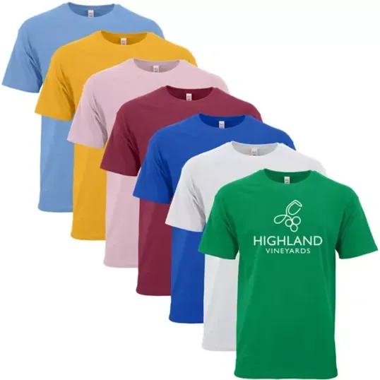 M&O Unisex Gold Soft T-Shirt, 100% Cotton — view 4