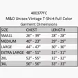 M&O Unisex Vintage T-Shirt, Full Color — view 6