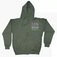 Adult Full Zip Vantage Heather Hoodie — view 3