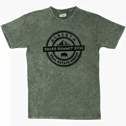 Unisex Acid Washed T-Shirt — view 4