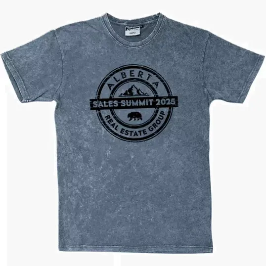 Unisex Acid Washed T-Shirt — view 2