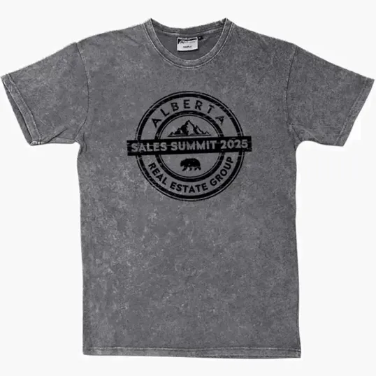 Unisex Acid Washed T-Shirt — view 3
