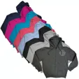 Unisex Fleece Full Zip Hoodie — view 2