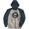 Adult Fleece Colorblock Baseball Hoodie — view 5
