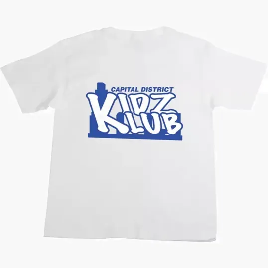 Youth 100% Cotton White T-Shirt — view 2