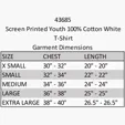 Youth 100% Cotton White T-Shirt — view 3