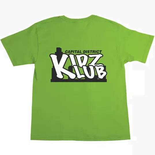 Youth 100% Cotton Colored T-Shirt — view 2