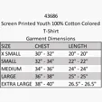 Youth 100% Cotton Colored T-Shirt — view 4