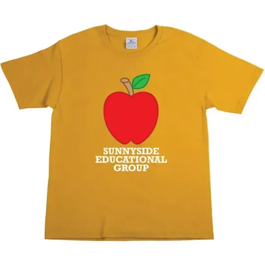 Youth 100% Cotton T-Shirt, Full Color