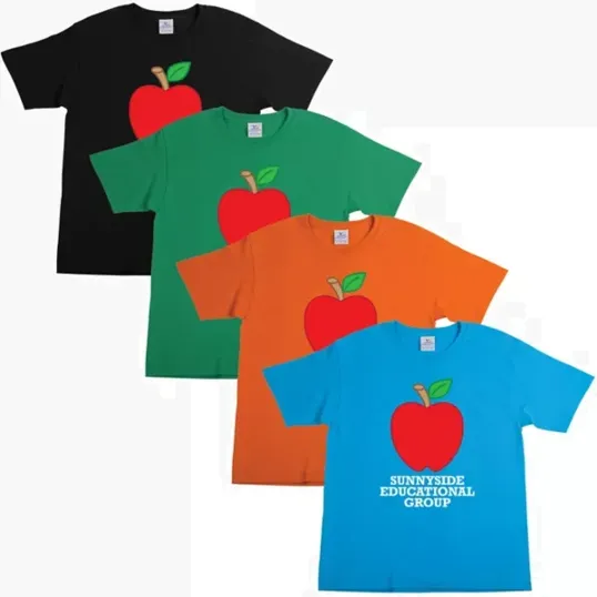 Youth 100% Cotton T-Shirt, Full Color — view 4